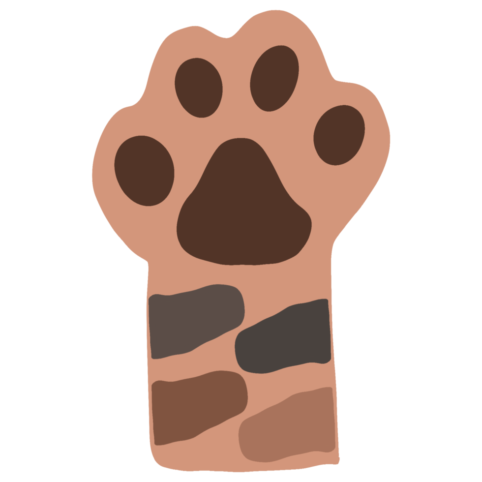 cat paw element png