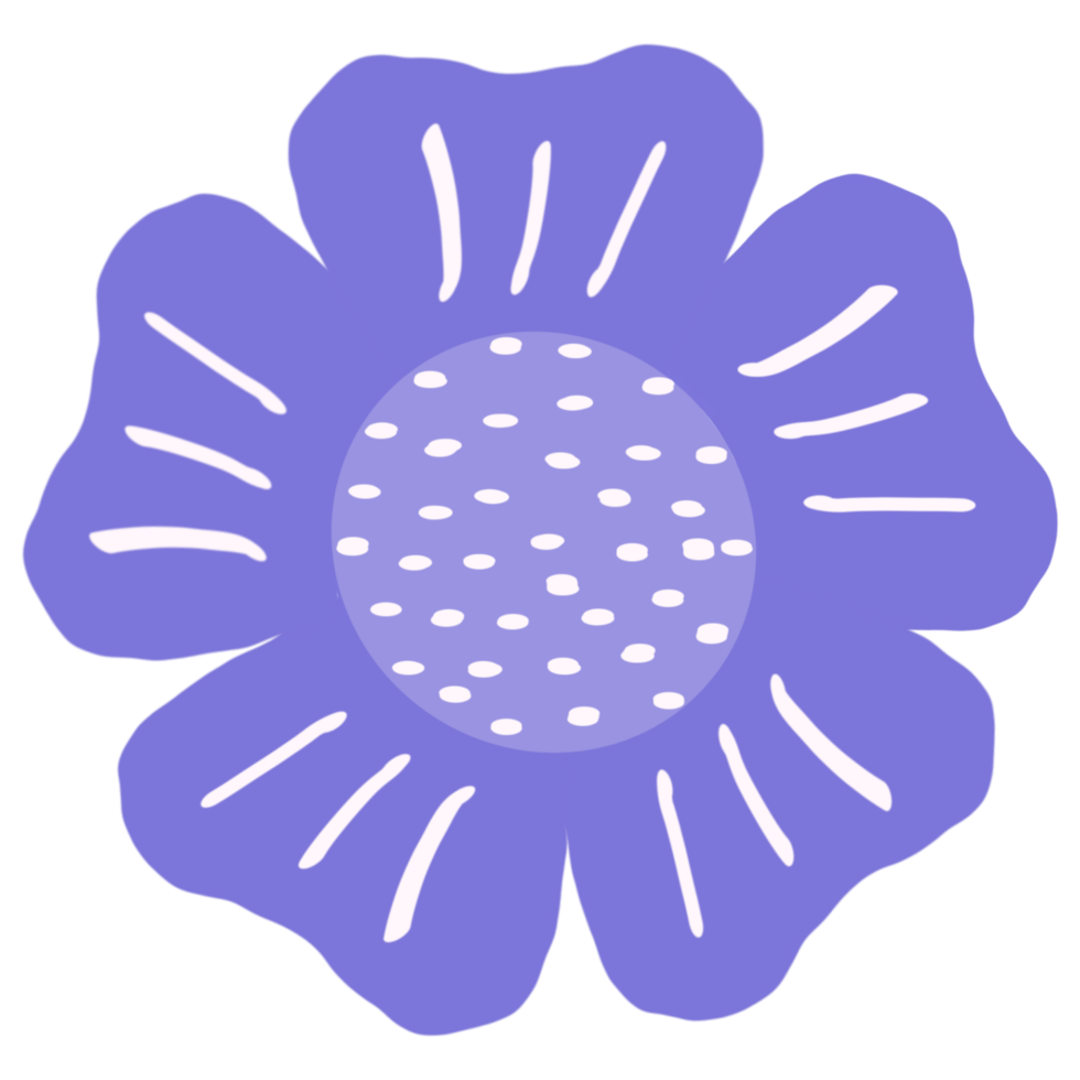 design de flores de ícone png