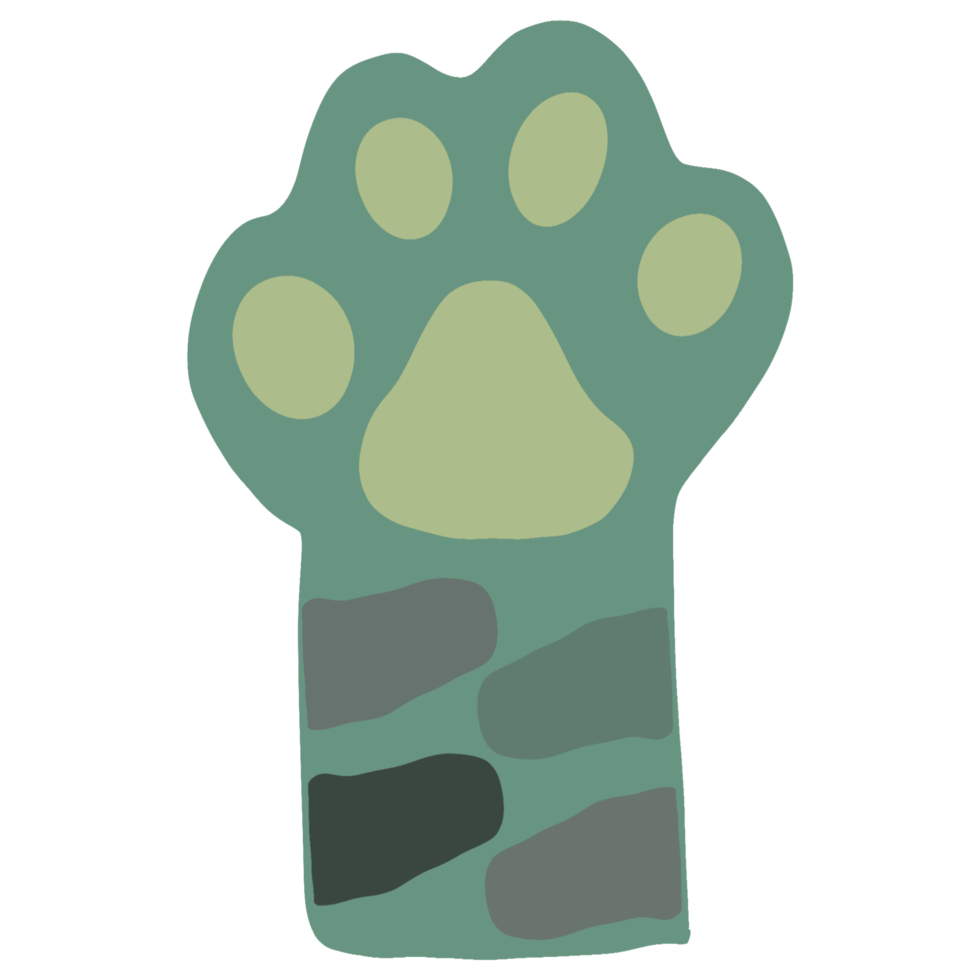 cat paw element png