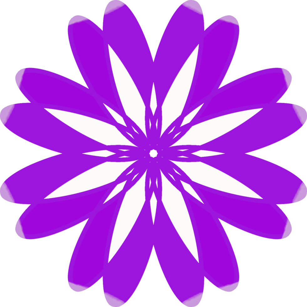 conception d'icône de fleur png