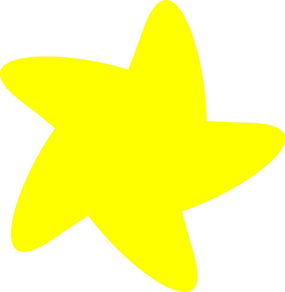 ícone de forma de estrela png