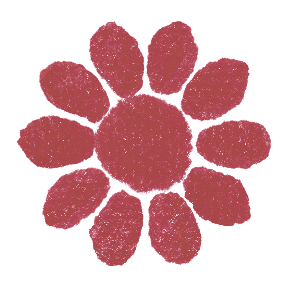 watercolor flower icon png