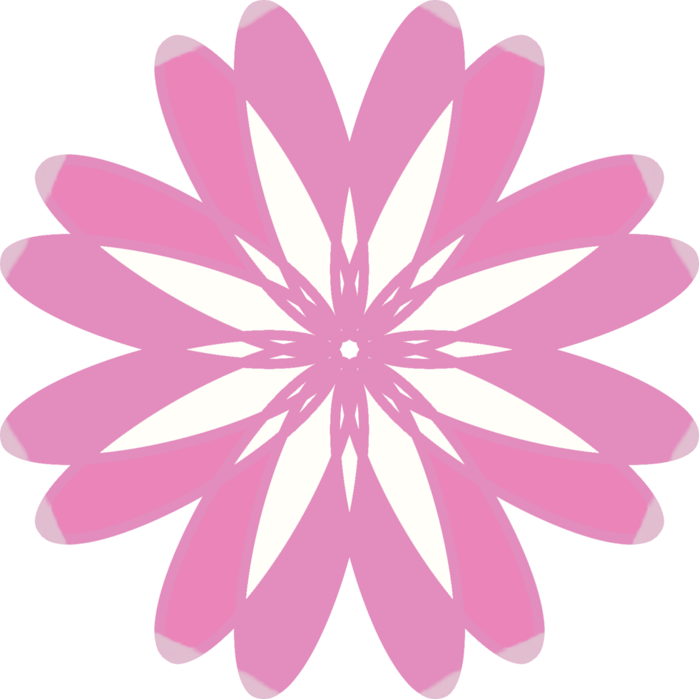 diseño de icono de flor png