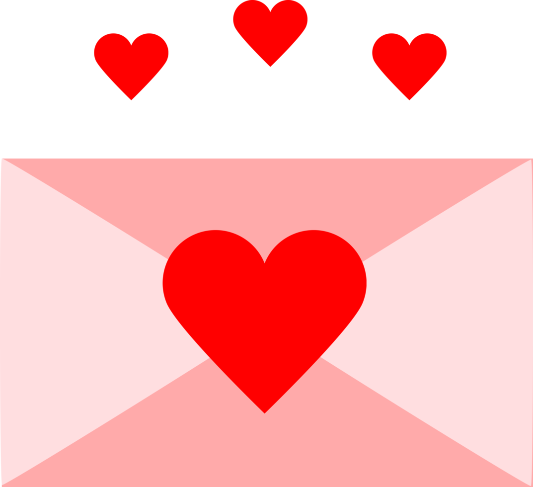 ícone de cartas de amor png