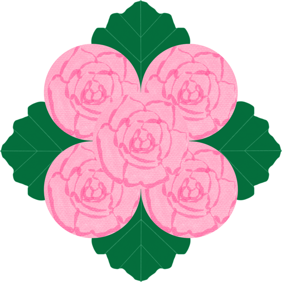 rose flower watercolor png