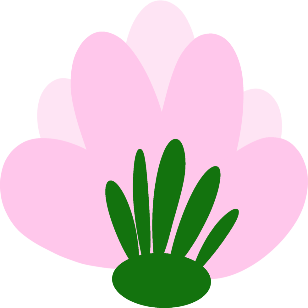 diseño de icono de flor png