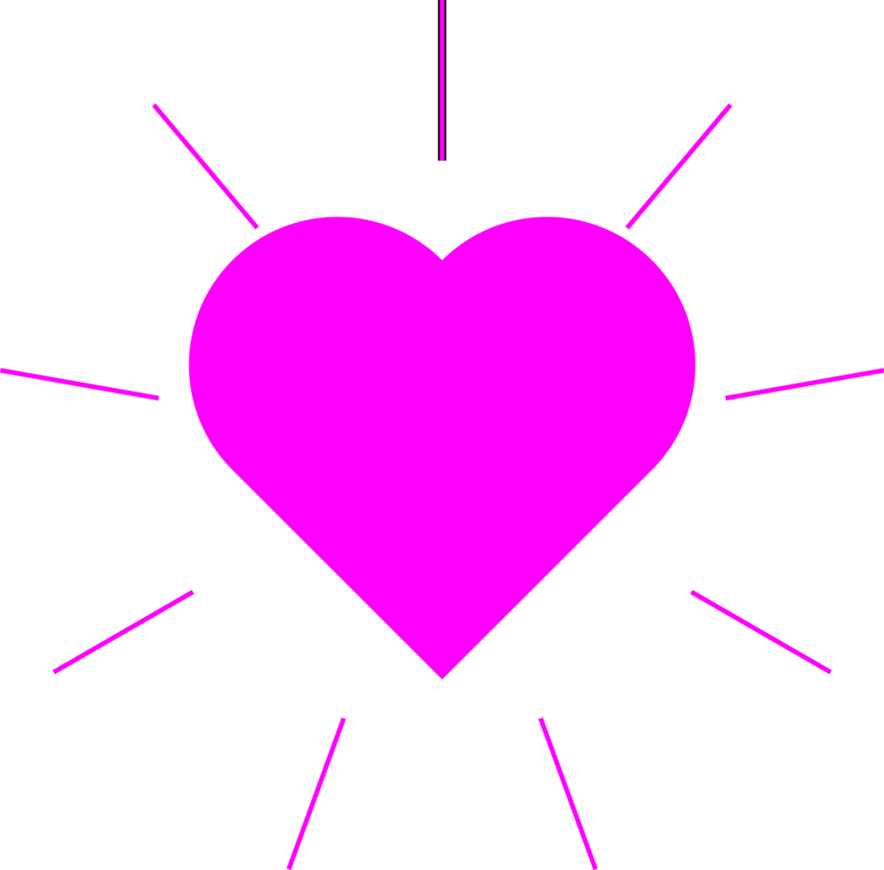 hjärta ikon design png