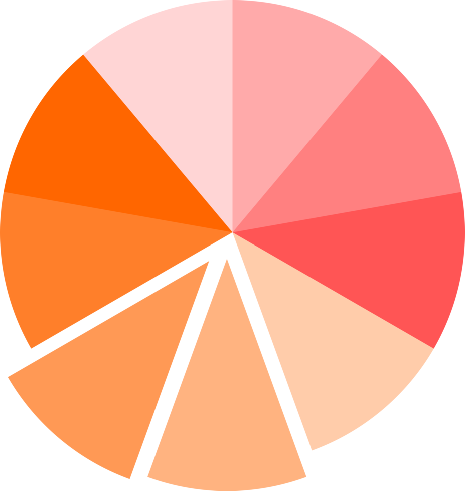 split shape design png