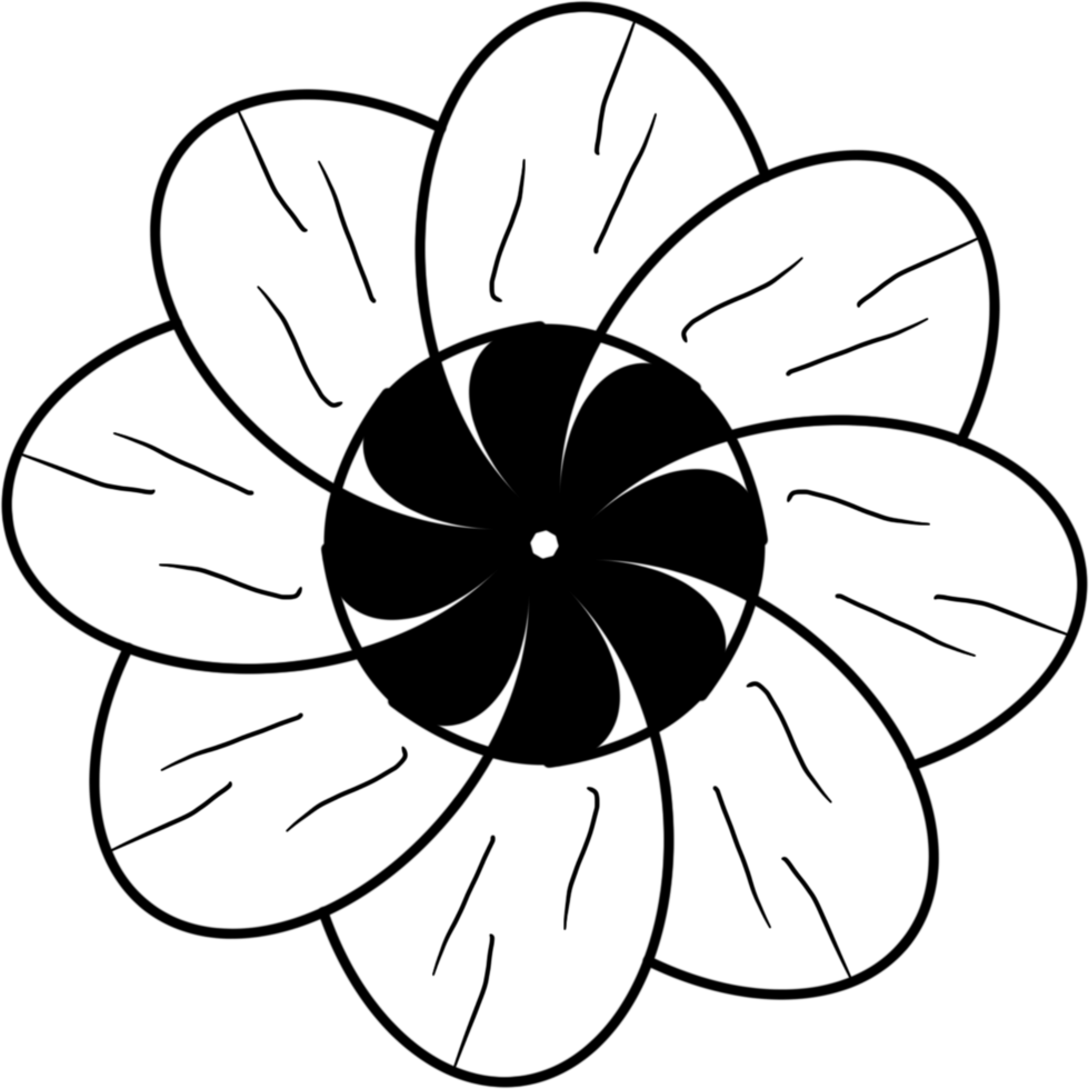 mandala flower element png