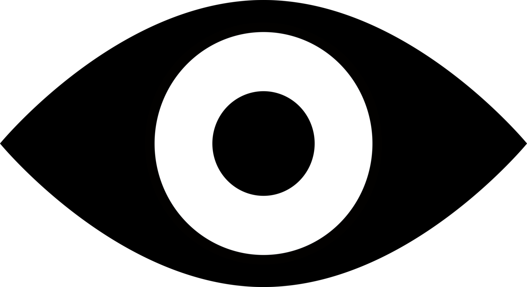 diseño de icono de ojo png