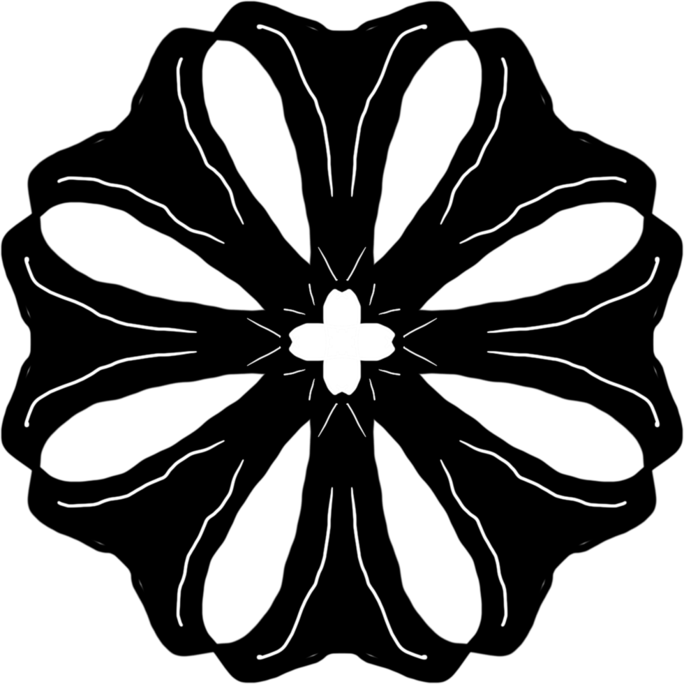 mandala flower element png