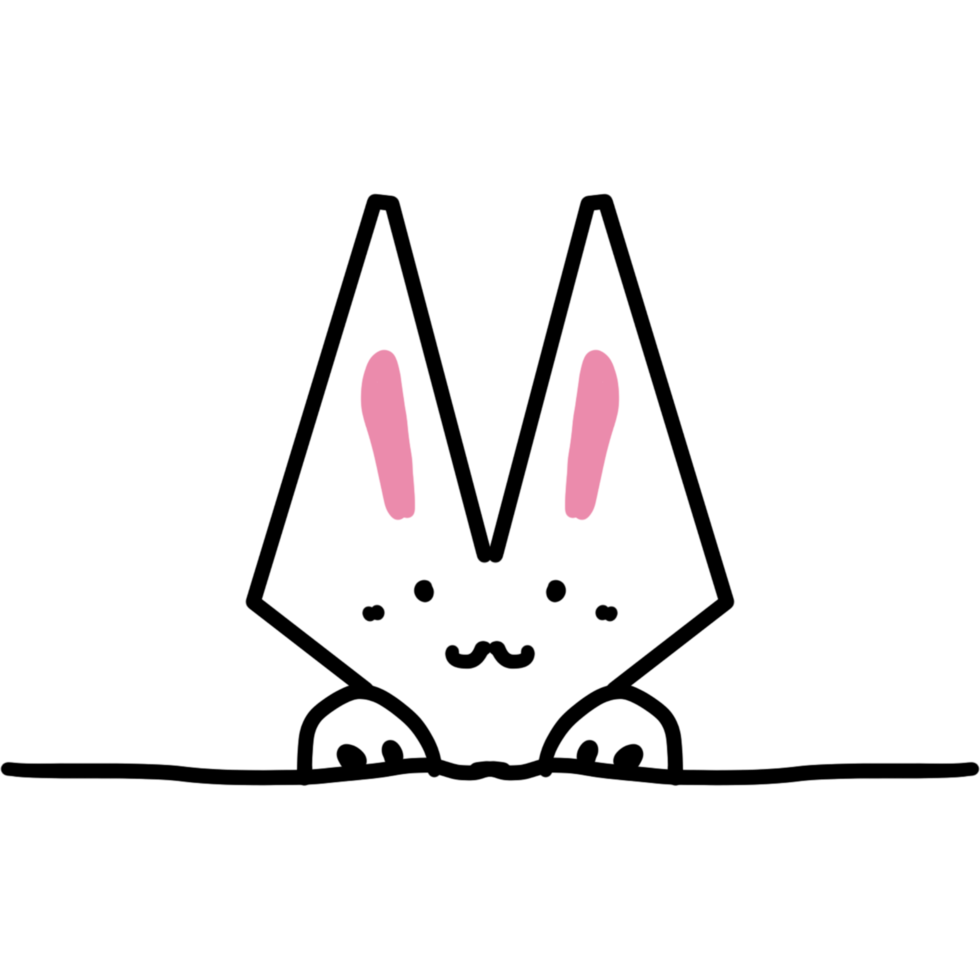 lapin si mignon png