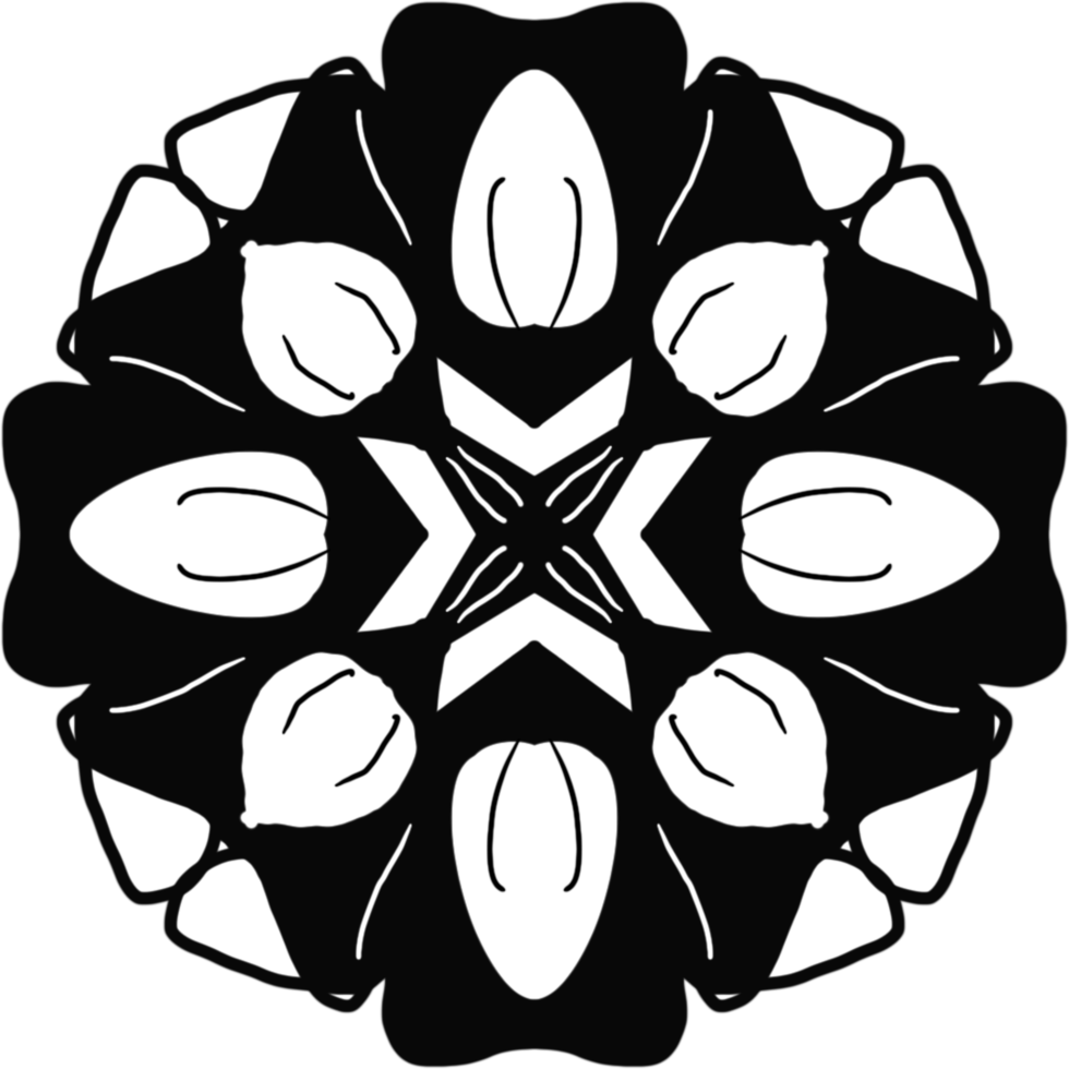 mandala flower element png