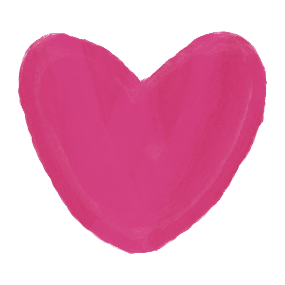 icono de corazón rosa png