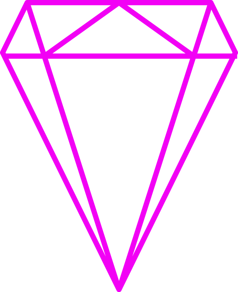 icona del design del diamante png