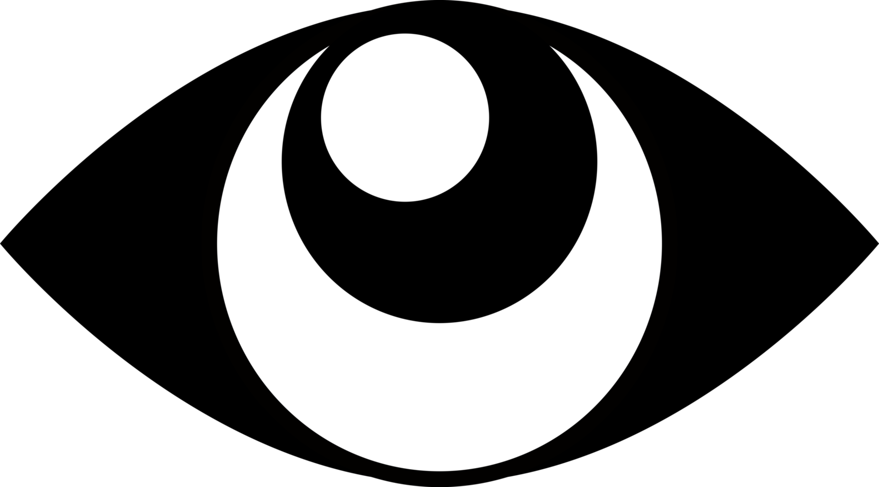 diseño de icono de ojo png