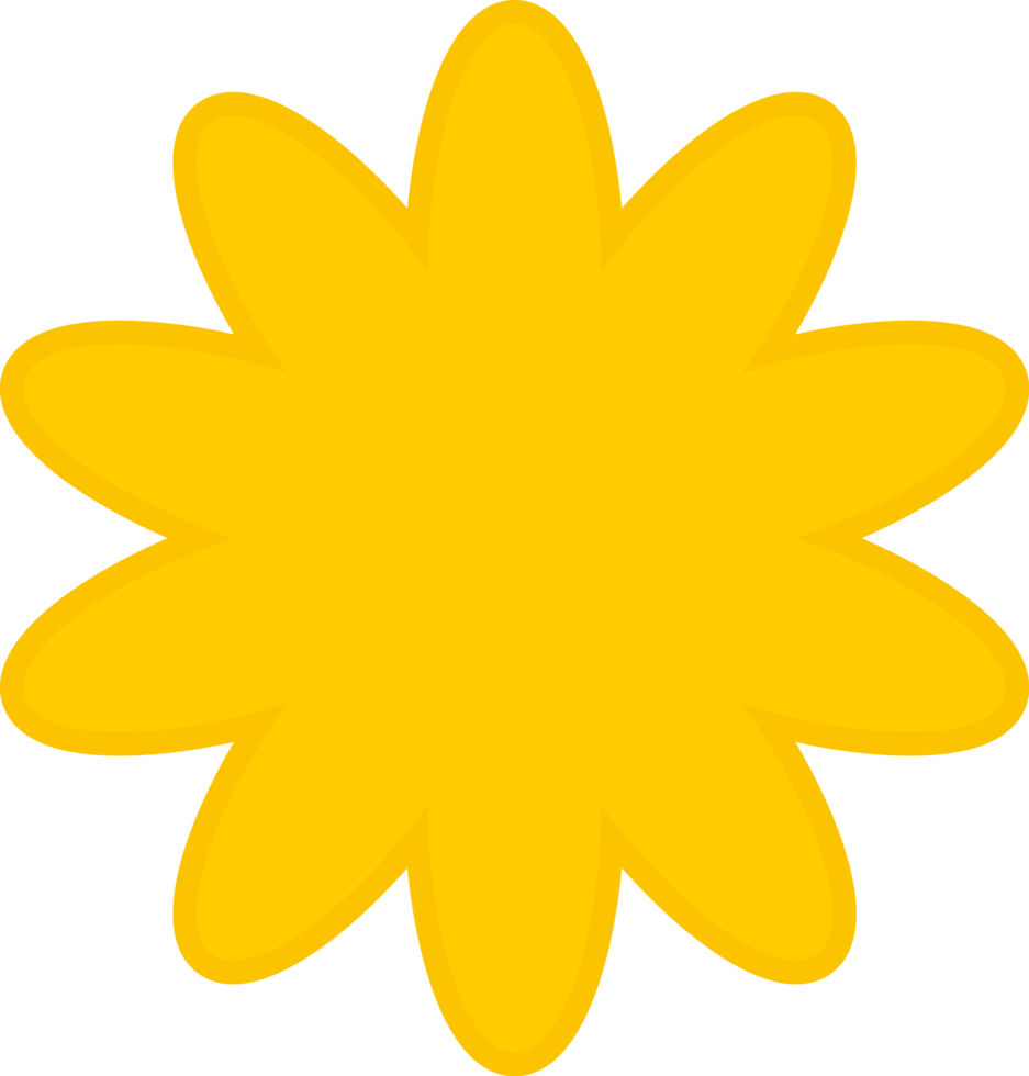 conception de fleur d'icône png