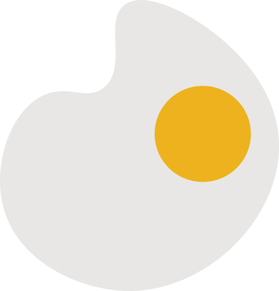 food illustration. Different kind of food flat illustration without background png