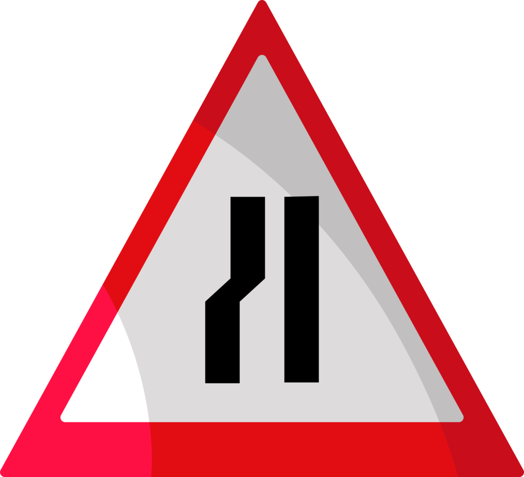 design of traffic signs and warnings red and white coloured icon illustration png