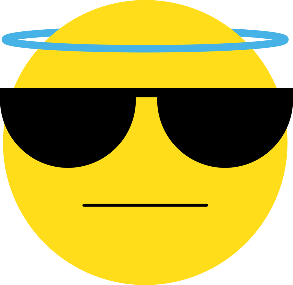 yellow emoji face reaction illustration 9268600 PNG
