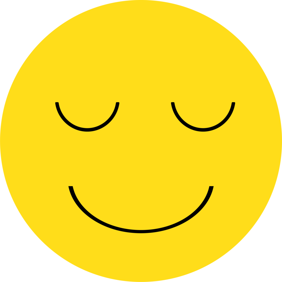 yellow emoji face reaction illustration png