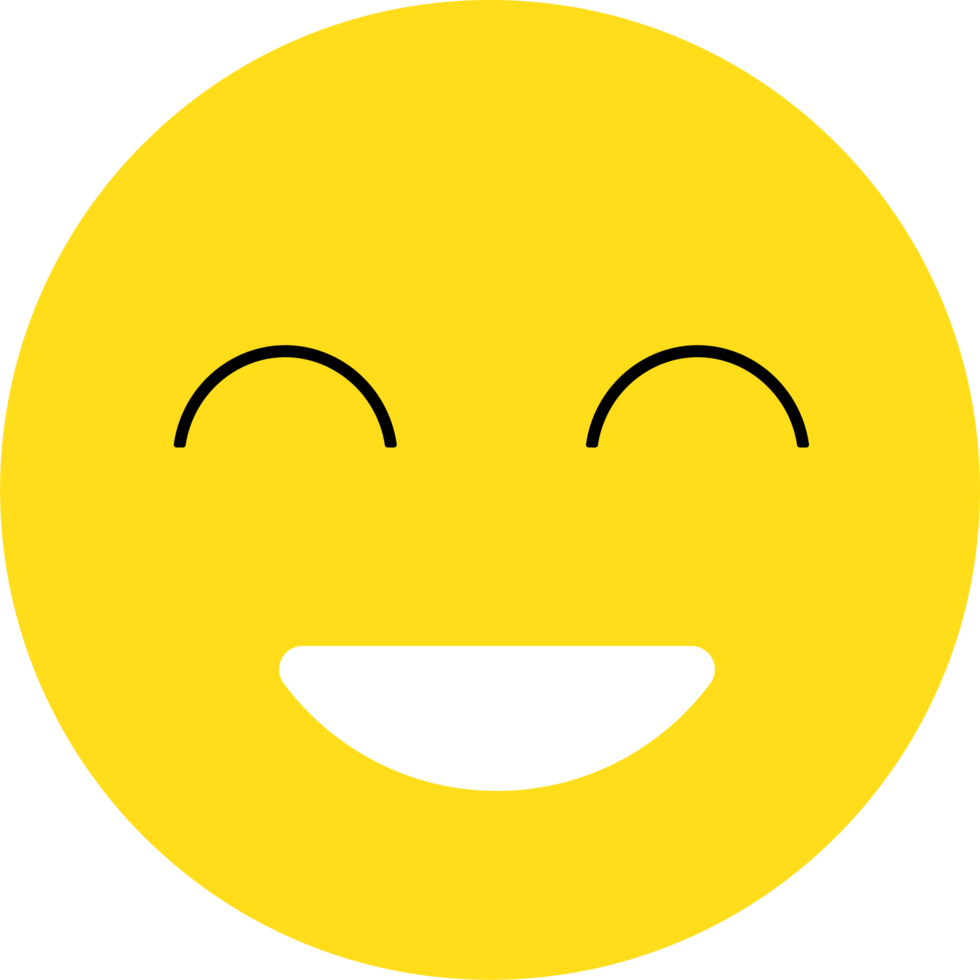 yellow emoji face reaction illustration 9268795 PNG