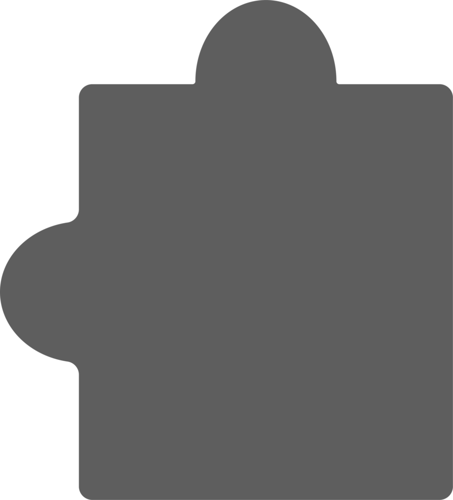 puzzle jigsaw illustration icon. Isolated puzzle object flat illustration jigsaw png