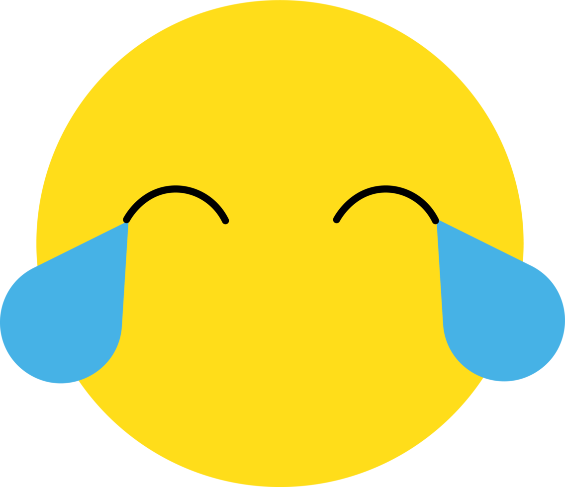 yellow emoji face reaction illustration png