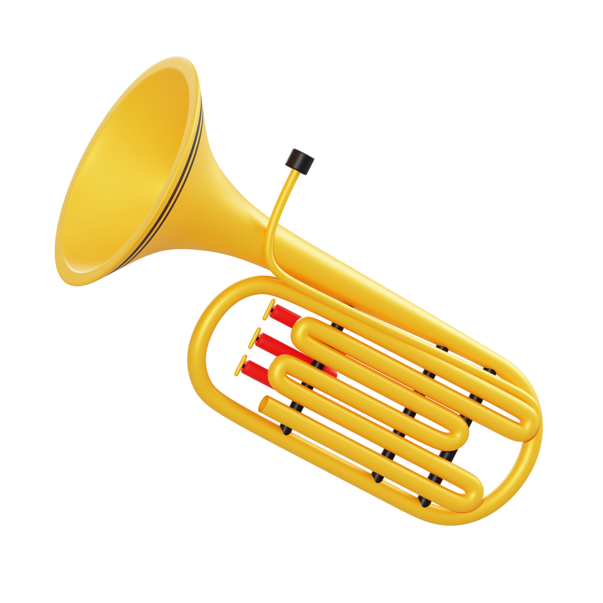 objeto de tuba de ilustração 3D 9269255 PNG