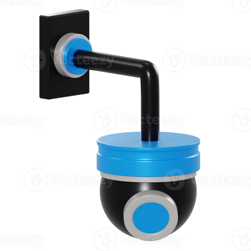 3d security camera object png