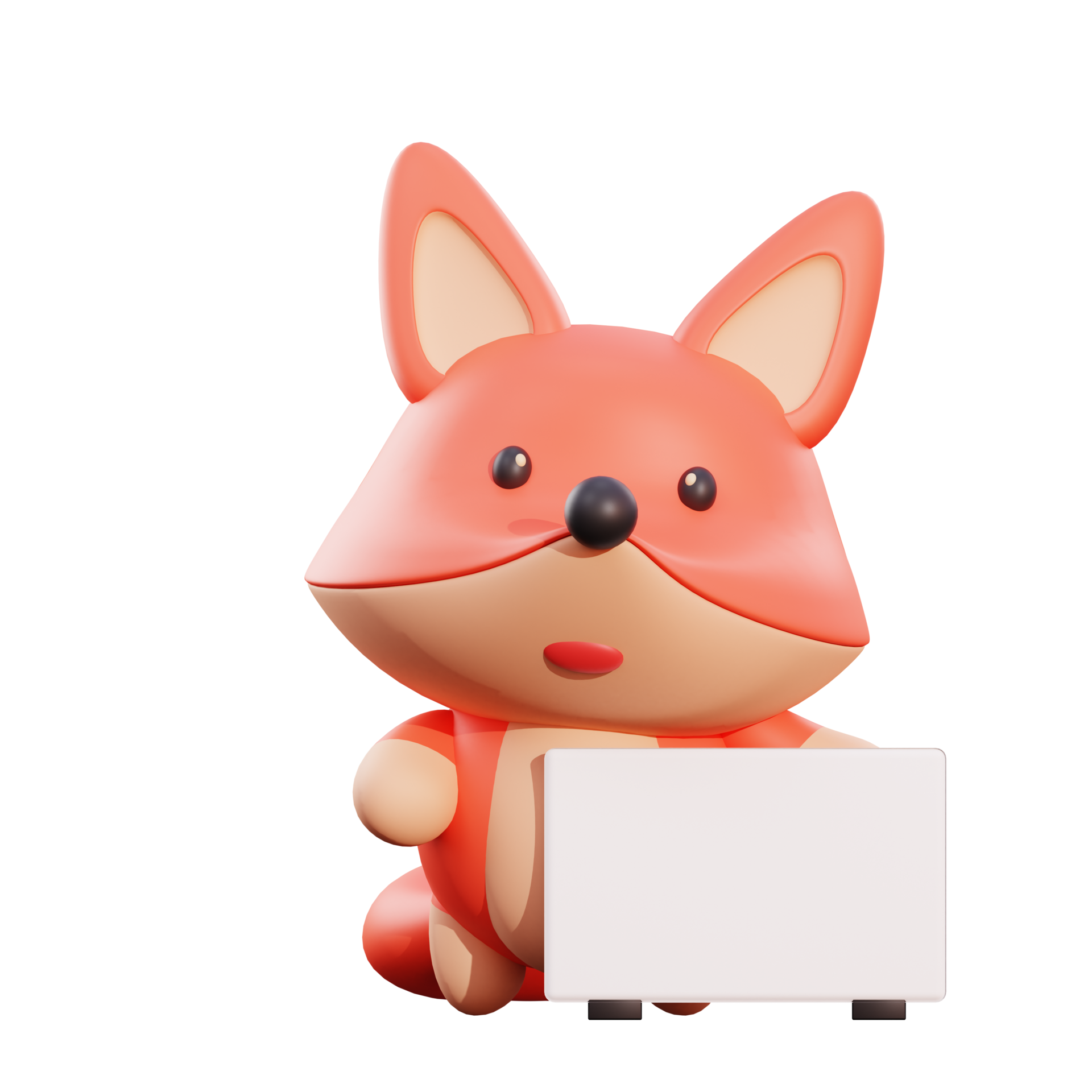 Free Cute fox 3d illustration 9269419 PNG with Transparent Background Free Cute fox 3d illustration 9269419 PNG with Transparent Background