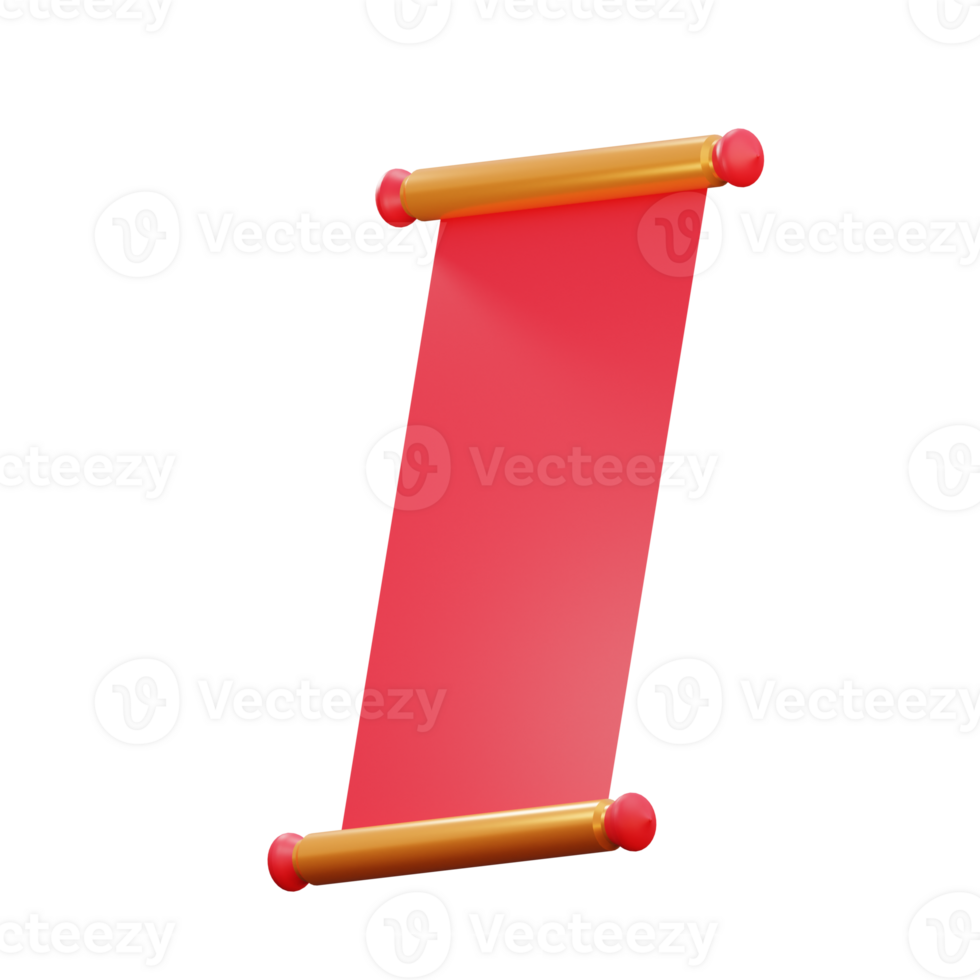3d chinese new year object png