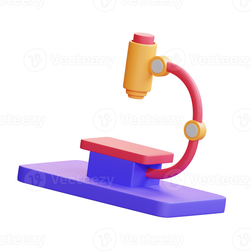 3d icon illustration microscope png