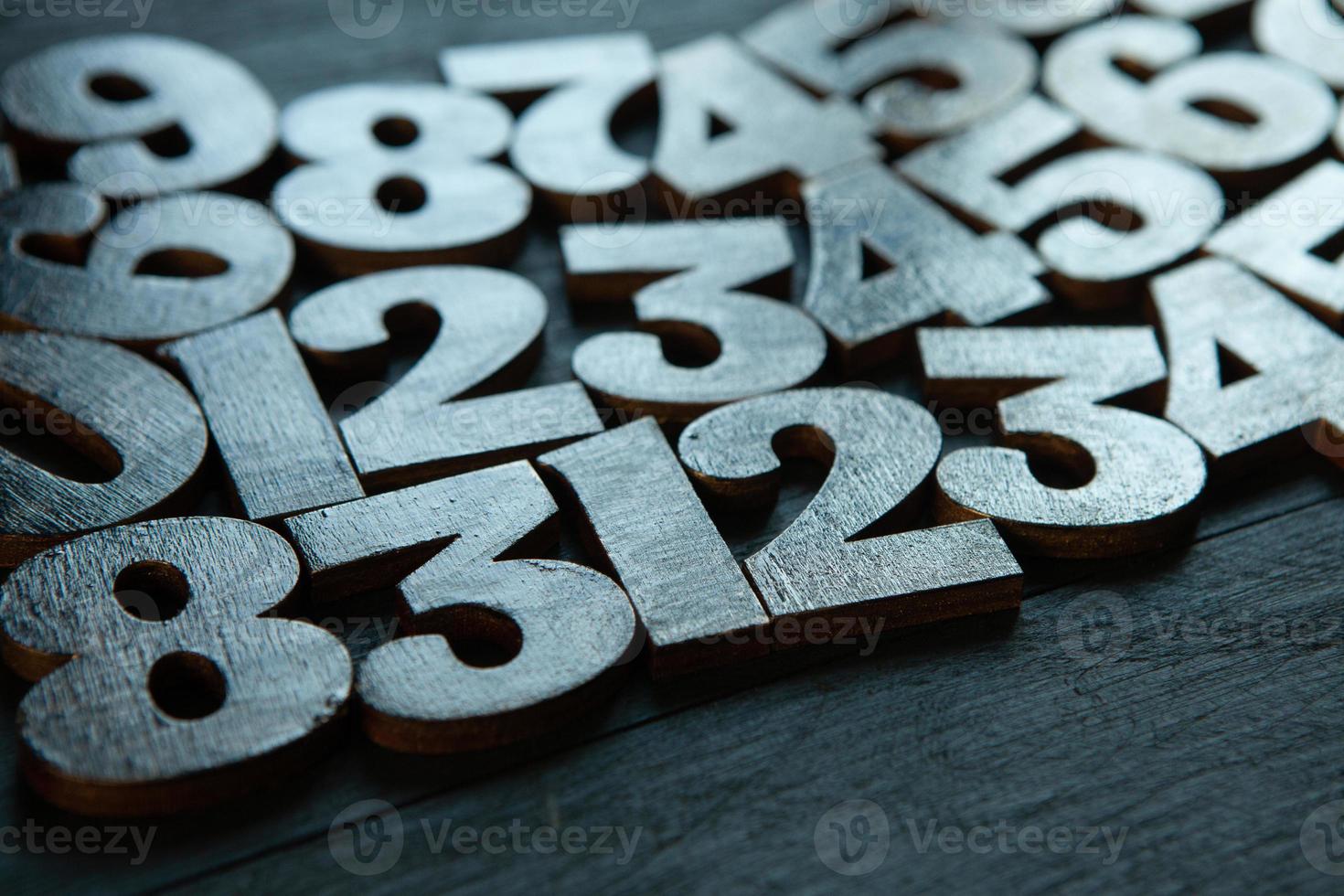 Digit background. background with numbers from 0 to 9 for designs or for the economic theme. The global financial crisis photo