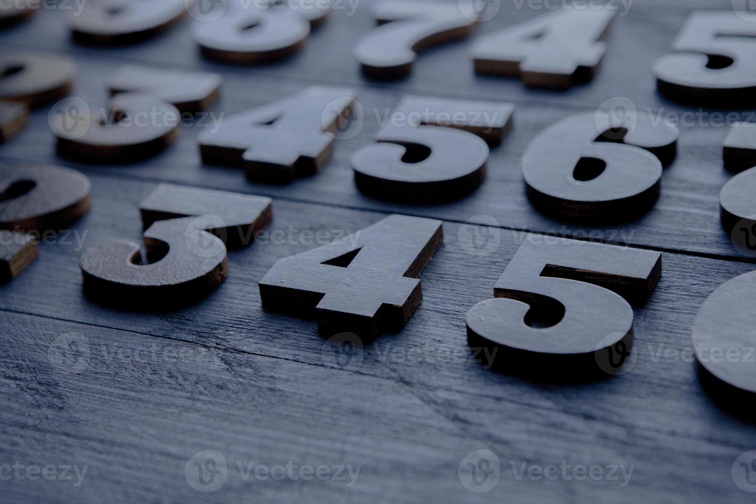 Digit background. background with numbers from 0 to 9 for designs or for the economic theme. The global financial crisis photo