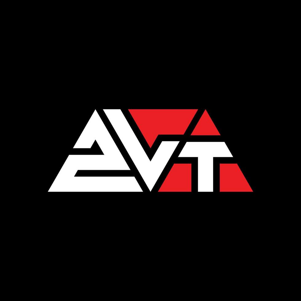 diseño de logotipo de letra triangular zlt con forma de triángulo. monograma de diseño de logotipo de triángulo zlt. plantilla de logotipo de vector de triángulo zlt con color rojo. logotipo triangular zlt logotipo simple, elegante y lujoso. zlt