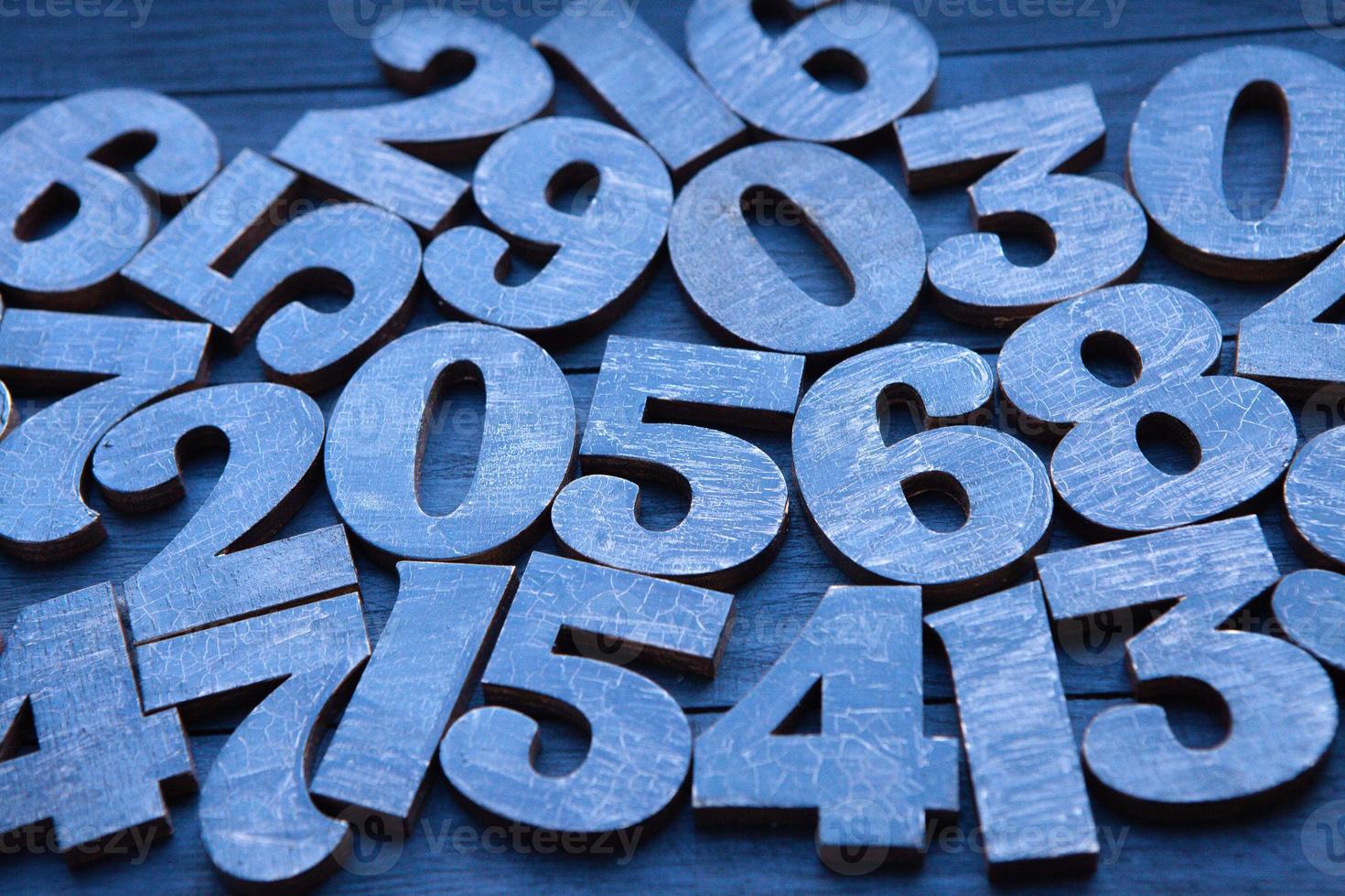 Digit background. background with numbers from 0 to 9 for designs or for the economic theme. The global financial crisis photo