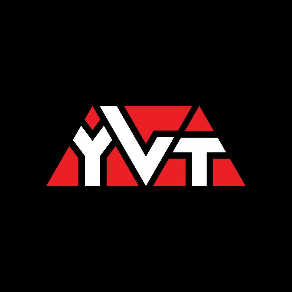 diseño de logotipo de letra de triángulo ylt con forma de triángulo. monograma de diseño de logotipo de triángulo ylt. plantilla de logotipo de vector de triángulo ylt con color rojo. logotipo triangular ylt logotipo simple, elegante y lujoso. ylt