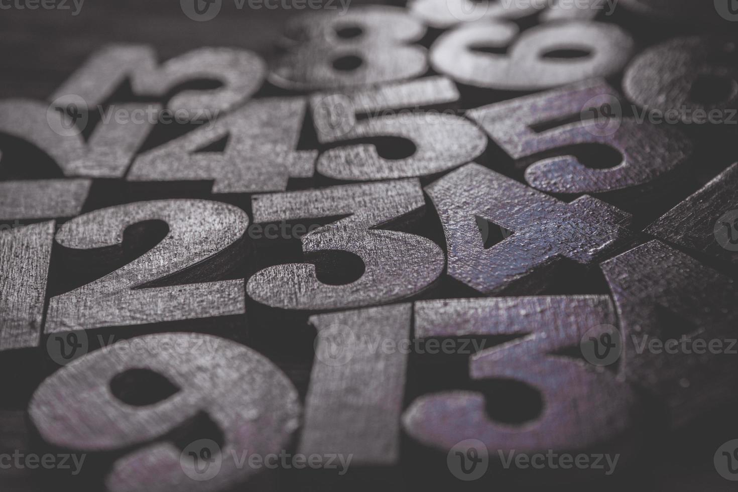 Digit background. background with numbers from 0 to 9 for designs or for the economic theme. The global financial crisis photo
