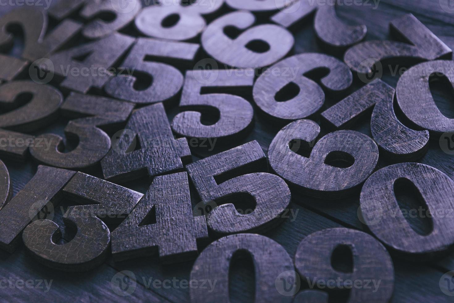 Digit background. background with numbers from 0 to 9 for designs or for the economic theme. The global financial crisis photo