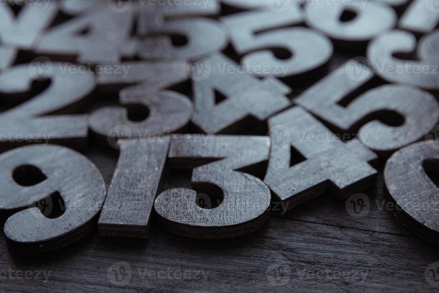 Digit background. background with numbers from 0 to 9 for designs or for the economic theme. The global financial crisis photo
