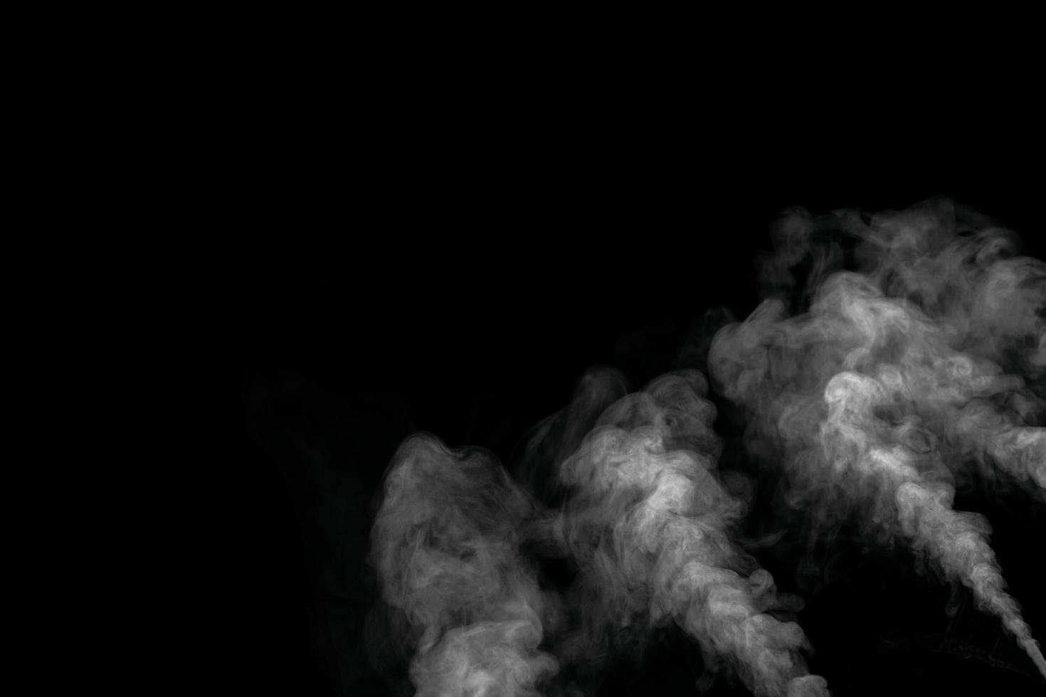 Abstract powder or smoke effect isolated on black background 9272127