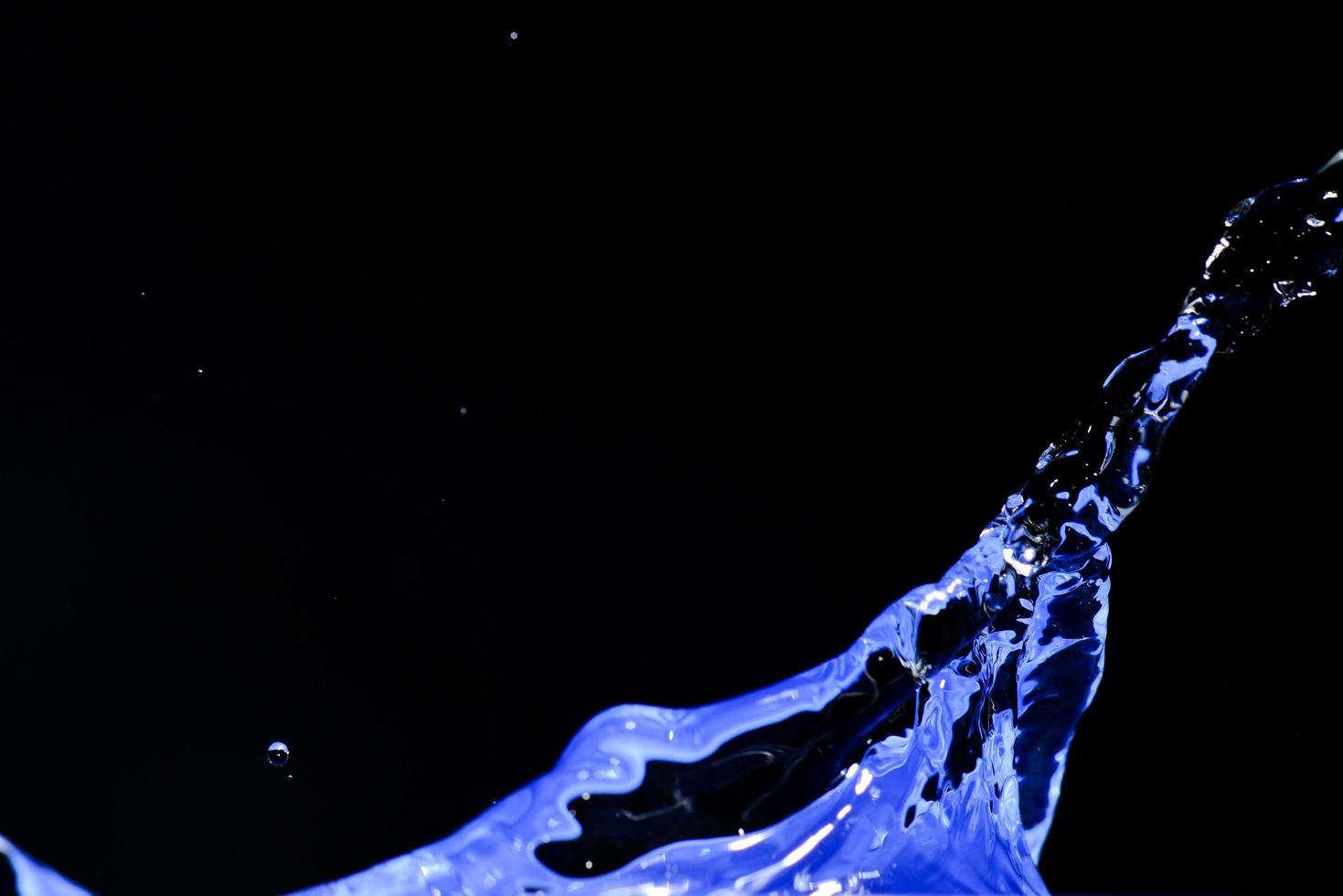 Abstract shapes of water. Image for a background made of water. photo