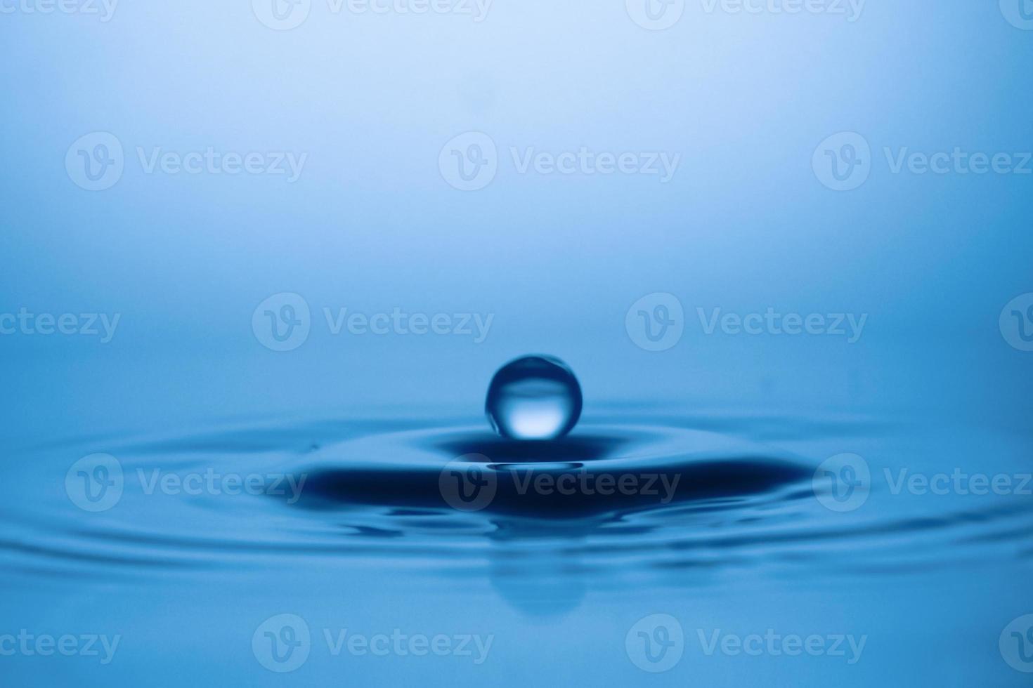 Drops of water and splashes. Water shape abstract background concept. photo