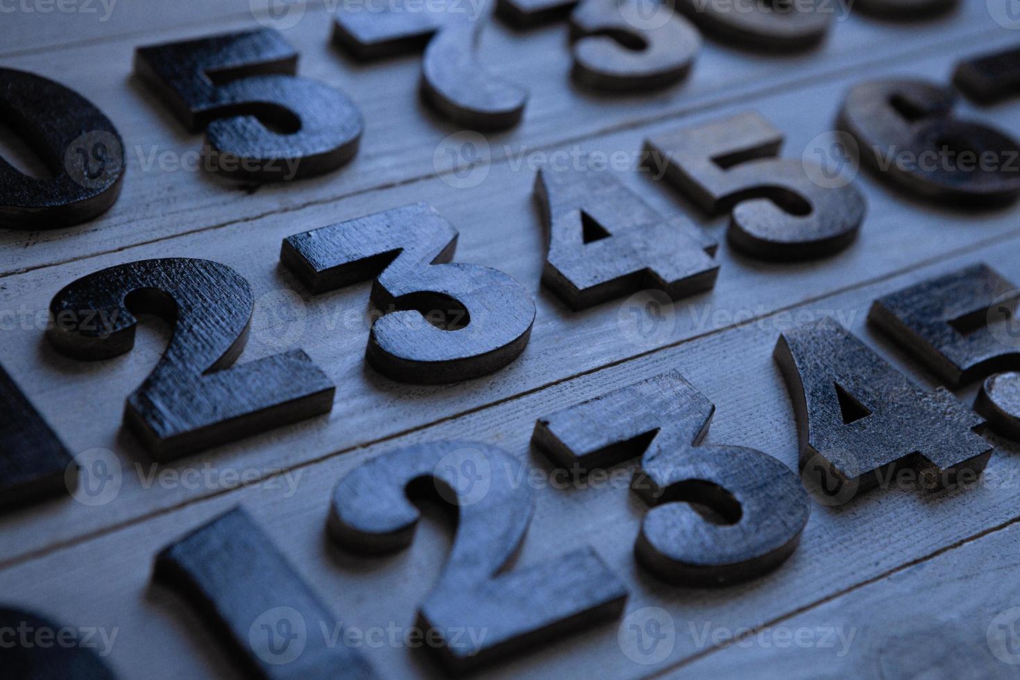 Digit background. background with numbers from 0 to 9 for designs or for the economic theme. The global financial crisis photo