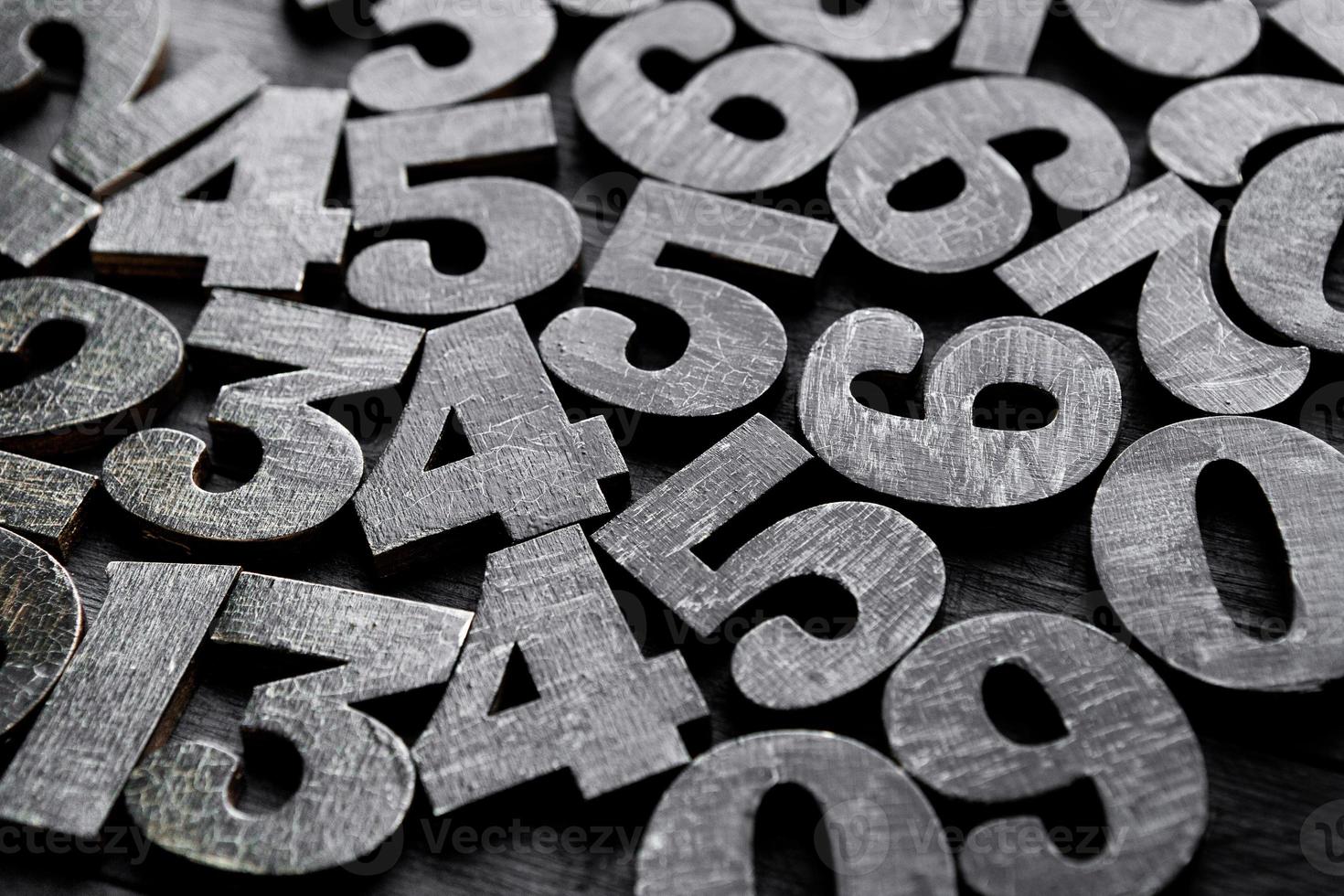 Digit background. background with numbers from 0 to 9 for designs or for the economic theme. The global financial crisis photo