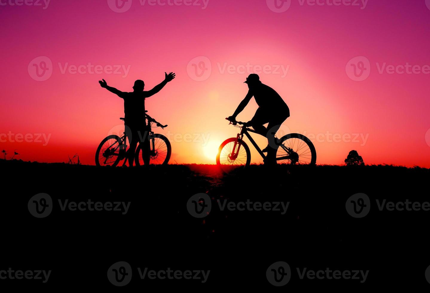 man riding mountain bike Adventure and Travel Ideas photo