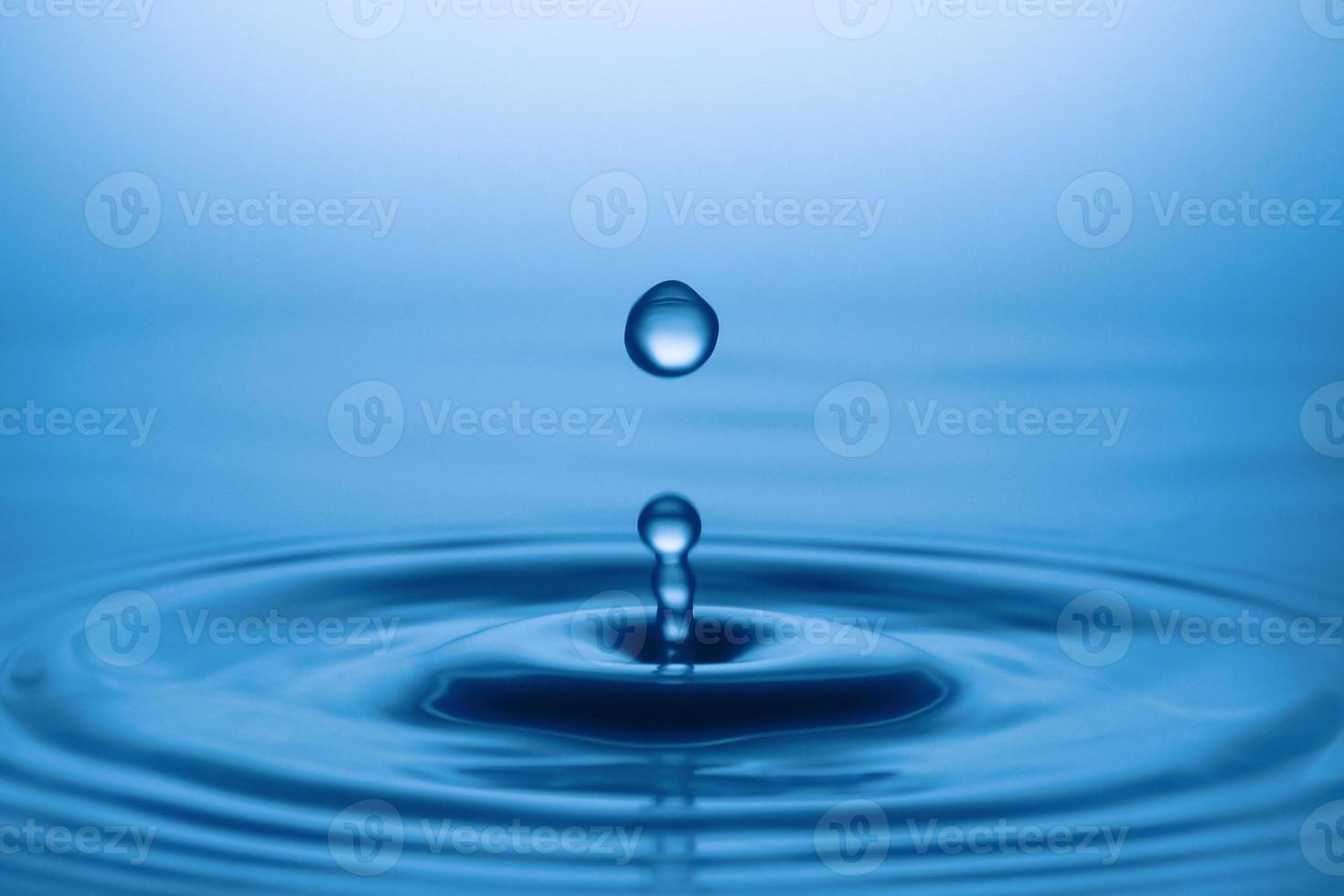 Drops of water and splashes. Water shape abstract background concept. photo