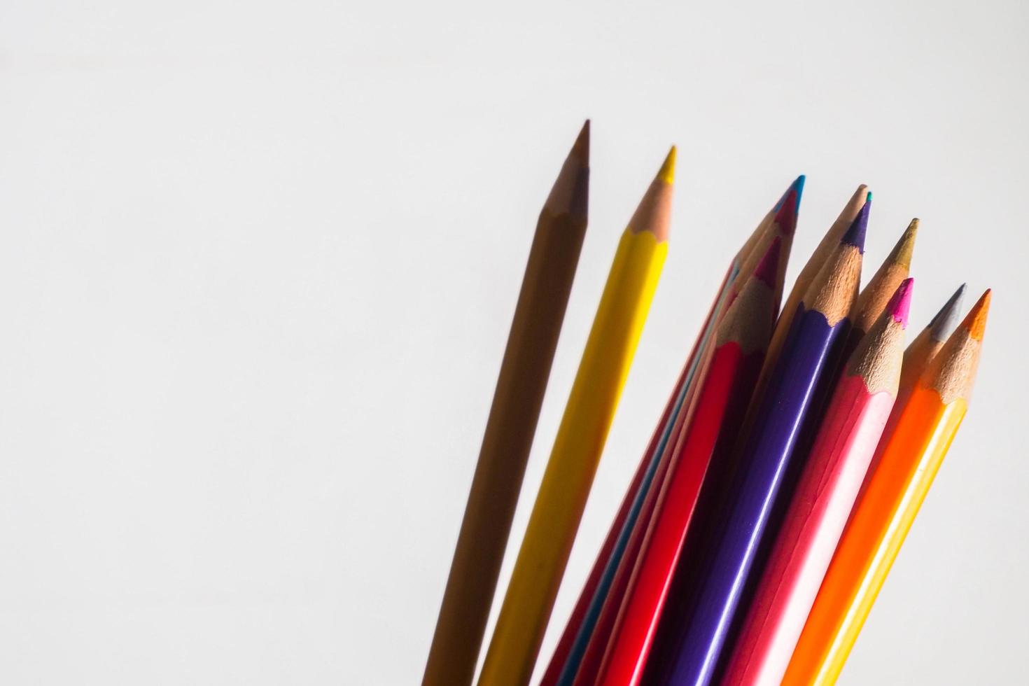 colored pencils for students to use in school or professional photo