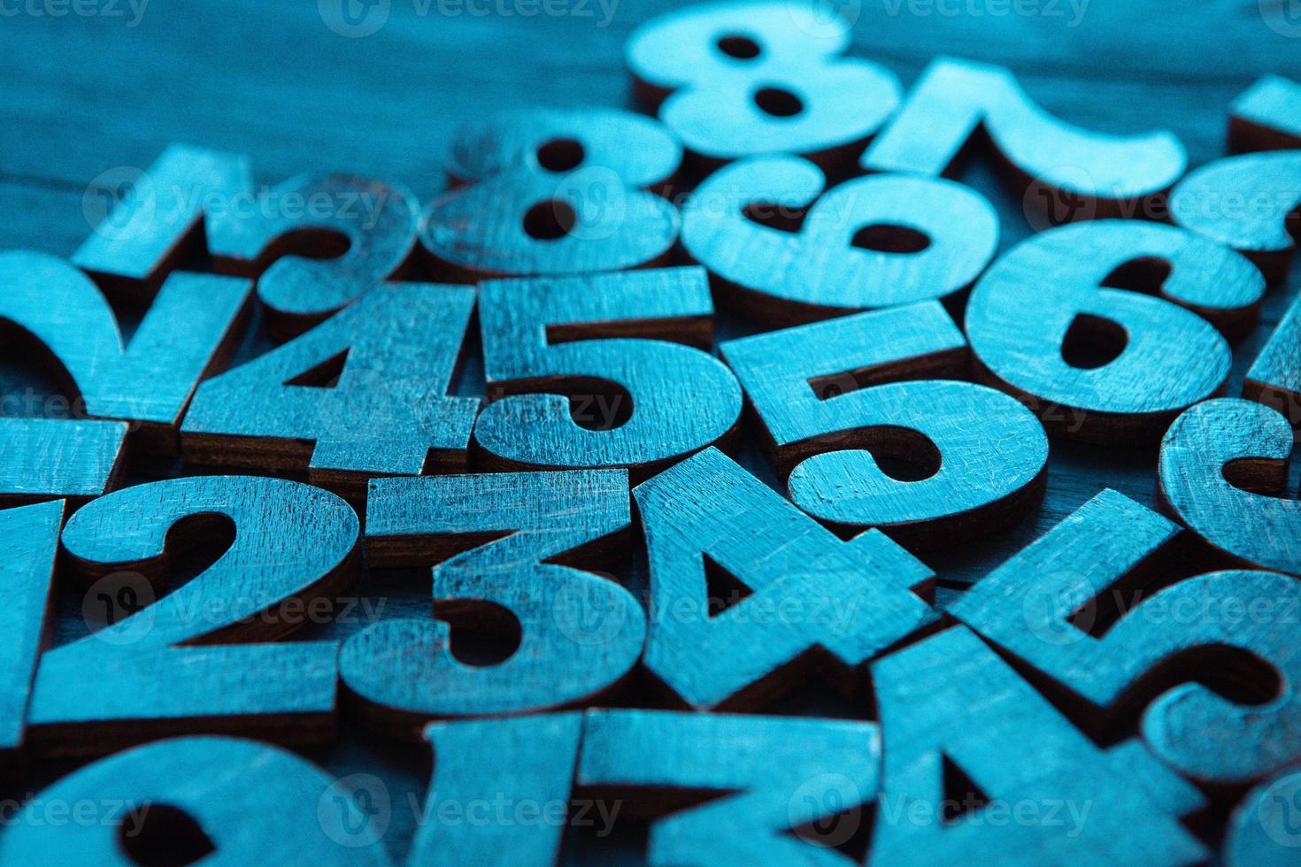 Digit background. background with numbers from 0 to 9 for designs or for the economic theme. The global financial crisis photo